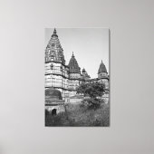 Hindu Temple Canvas Afdruk (Voorkant)