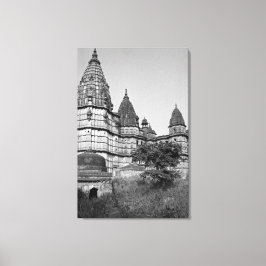Hindu Temple Canvas Afdruk