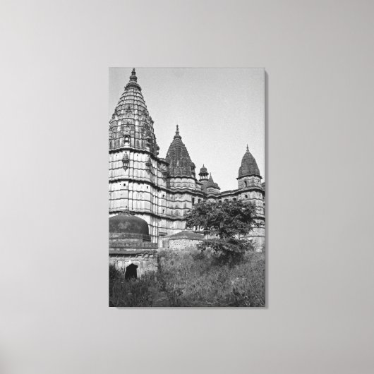 Hindu Temple Canvas Afdruk (Voorkant)