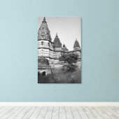 Hindu Temple Canvas Afdruk (Insitu (Houten vloer))