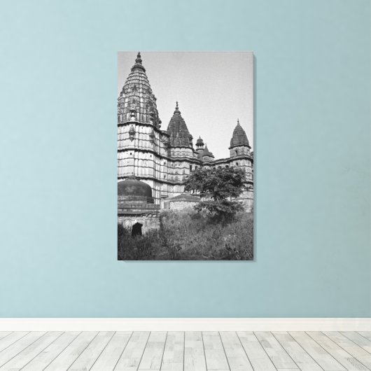 Hindu Temple Canvas Afdruk (Insitu (Houten vloer))