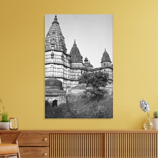 Hindu Temple Canvas Afdruk (Insitu (Woonkamer))