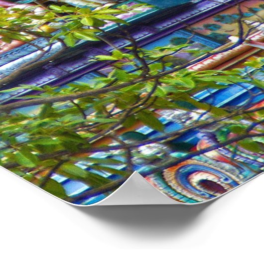 hindu temple-poster poster (Hoek)