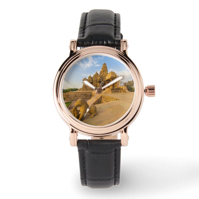 Hindu Temples in Khajuraho Horloge (Voorkant)