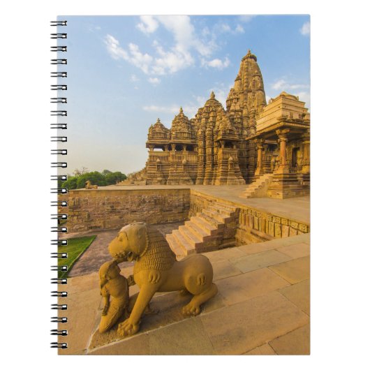 Hindu Temples in Khajuraho Notitieboek (Voorkant)