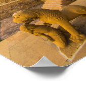 Hindu Temples in Khajuraho Poster (Hoek)