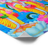 Hindu Trinity Brahma Vishnu Shiva Poster (Hoek)