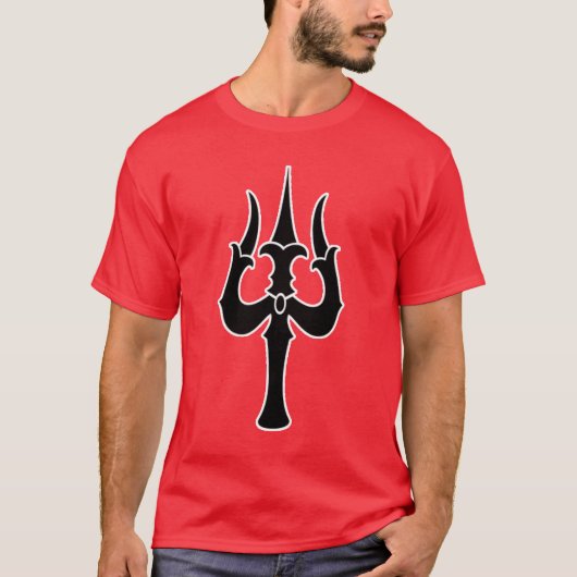 Hindu Trishula T-shirt (Voorkant)