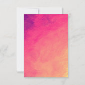 Hindu trouwkaart voor huwelijk kaart (Achterkant)