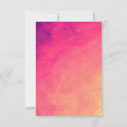 Hindu trouwkaart voor huwelijk kaart (Achterkant)