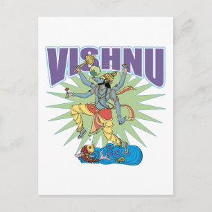 Hindu Vishnu Boar Briefkaart