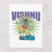 Hindu Vishnu Boar Briefkaart (Voorkant)