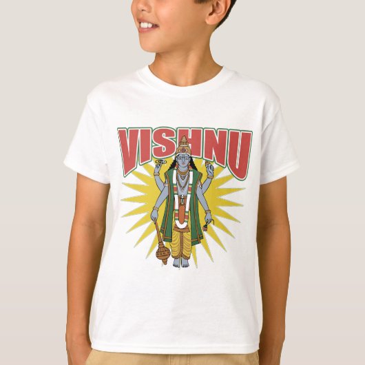 Hindu Vishnu T-shirt (Voorkant)