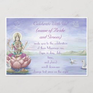 Hindu Wedding-Uitnodigingen - pas aan Kaart