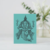 Hinduism: Vishnu Briefkaart (Staand voorkant)