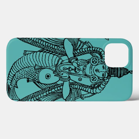 Hinduism: Vishnu Case-Mate iPhone Case (Achterkant (horizontaal))