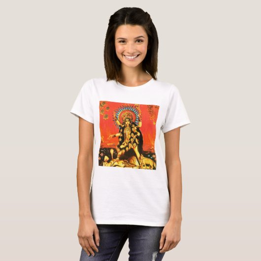 hinduKali5 T-shirt (Voorkant volledig)