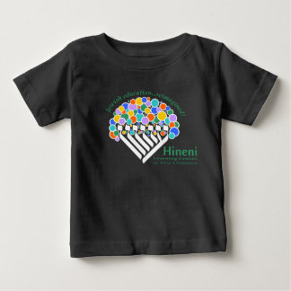 Hineni Learning Center Baby T-Shirt - Zwart