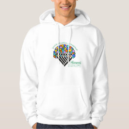 Hineni Learning Center Heren Hoodie - Wit