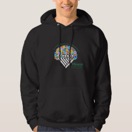 Hineni Learning Center Heren Hoodie - Zwart