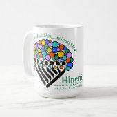 Hineni Learning Center Mug Koffiemok (Voorkant links)