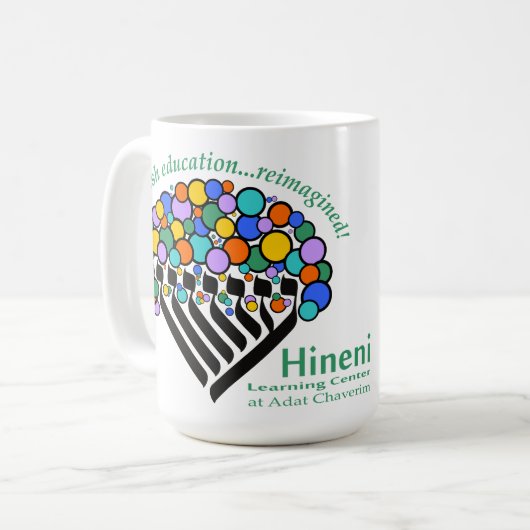 Hineni Learning Center Mug Koffiemok (Voorkant links)