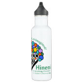 Hineni Learning Center Water Bottle - White Waterfles (Rechts)