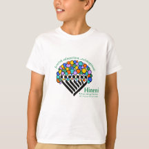 Hineni Leercentrum Kids T-Shirt - Wit