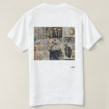 Hineni— T-shirt met achterkant bedrukt