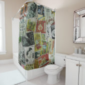 Hing Kong reclamemuur. Douchegordijn (In situ)