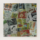  Hing Kong reclamemuur. Legpuzzel (Verticaal)