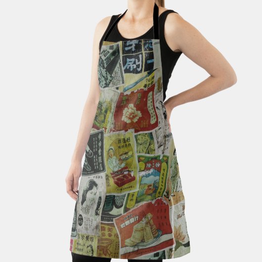 Hing Kong reclamemuur. Schort (Insitu)