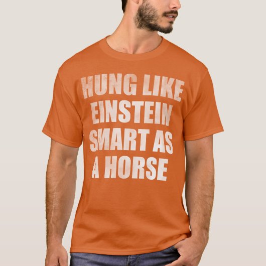 Hing zo slim als een paard vrienden t-shirt (Voorkant)