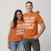 Hing zo slim als een paard vrienden t-shirt (Unisex)