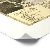 Hingham, MA Panoramic Map - 1885 Poster (Hoek)