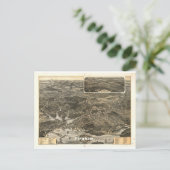 Hingham, Massachusetts in 1885 Briefkaart (Staand voorkant)