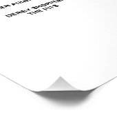 Hingham Massachusetts Subway Map Satire Foto Afdruk (Hoek)