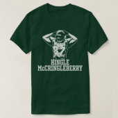 Hingle McCringleberry overmatige touchdown dans T-shirt (Design voorkant)