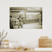 HINGWHA CITY CHINA 1904 PHOTOGRAPH Archery Hingwha Poster (Keuken)