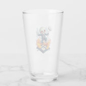 Hinkelbaan uit de Hel � Grappige Duivel Schedel Glas (Achterkant)