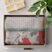 Hino Kumawaka Leaping uit Bamboo door Yoshitoshi Tissuepapier (Geschenk)