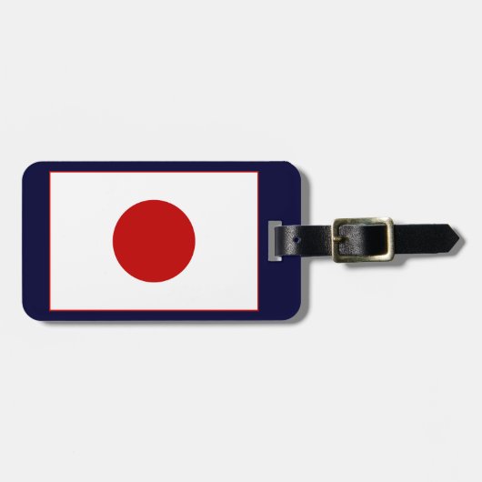 Hinomaru Bagagelabel (Voorkant horizontaal)