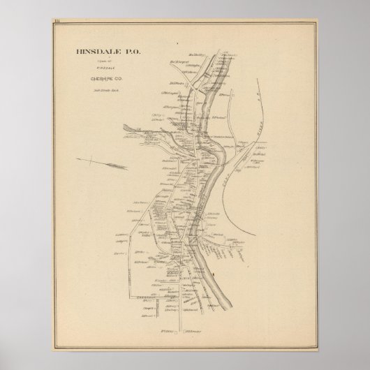 Hinsdale PO Poster (Voorkant)