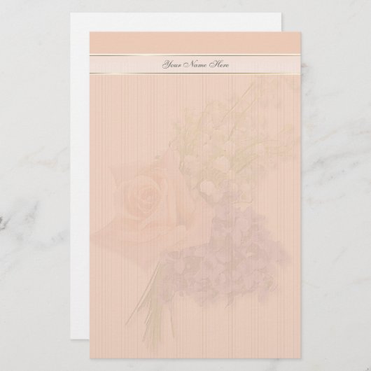 Hint van Bloemen - Aanpassen Briefpapier (Voorkant / Achterkant)