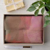 Hint van Herfst in het Air Red en Gold Tissuepapier (Geschenk)