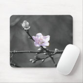Hint van Roze Cherry Blossom Muismat (Met muis)