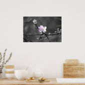 Hint van Roze Cherry Blossom Poster (Keuken)