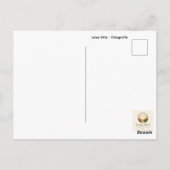 Hinter dem Regen – Regentropfen an der Scheibe Pos Briefkaart (Achterkant)