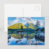 Hintersee, Duitsland Briefkaart (Voorkant / Achterkant)