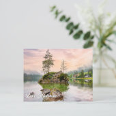 Hintersee, Duitsland Briefkaart (Staand voorkant)
